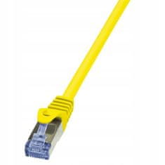 LogiLink Kabel S/FTP Cat.6a žlutý 10 m