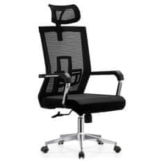 Dalenor Kancelářská židle Luccas HB, textil, černá / černá