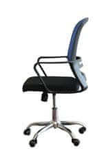 Dalenor Kancelářská židle Parma, textil, modrá