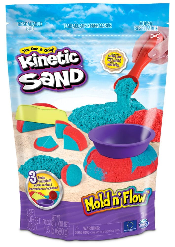 Levně Kinetic Sand Modelovací sada s nástroji