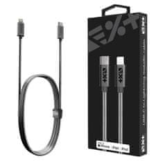 Next One USB-C to Lightning Metallic Cable 1.2m - Space Gray, LGHT-USBC-MET-SG