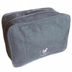 INNA Prostorná cestovní taška na zavazadla Organizér na oblečení Cestovní taška na Corfu barva šedá