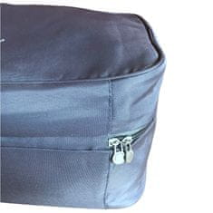 INNA Prostorná cestovní taška na zavazadla Organizér na oblečení Cestovní taška na Corfu barva šedá