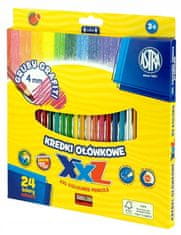 Astra Šestihranné tužky 24 barev