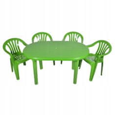PSB Plastová zahradní židle z vápna Zircon 
