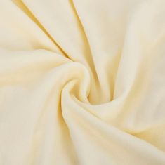 Vidaxl Strečový potah na čtyřmístnou pohovku krémový polyester žerzej