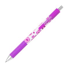 Easy Kids VENTURIO Kuličkové pero, modrá semi-gel náplň, 0,7 mm, 24 ks v balení, růžové-fialové