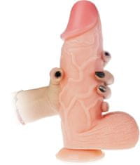XSARA Penis gigant žilnaté dildo s velkými varlaty penetrátor xxxl se silnou přísavkou - 78173767