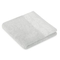AmeliaHome Sada 3 ks ručníků ALLIUM klasický styl šedá, velikost 30x50+50x90+70x130