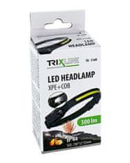 HADEX Čelová nabíjecí svítilna LED XPE+COB TR-516R TRIXLINE