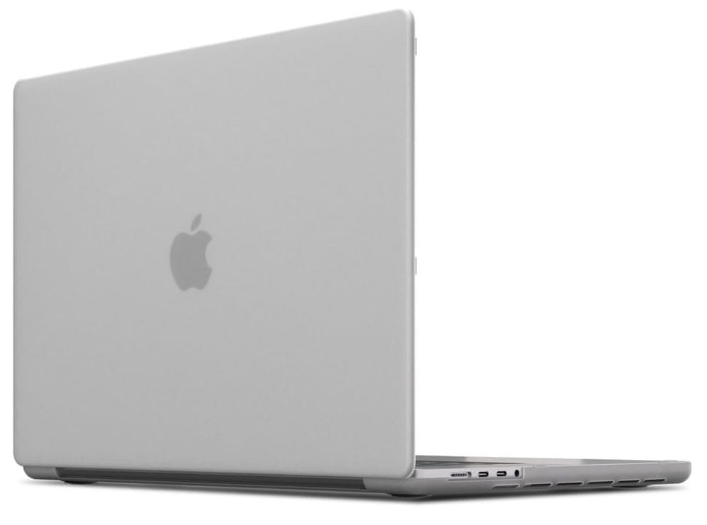 Levně Next One Hardshell | MacBook Pro 16 inch Retina Display 2021 Safeguard Fog - Transparent, AB1-MBP16-M1-SFG-FOG