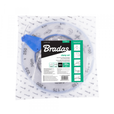 Bradas Hadicová spona-nekonečný pás W2 30mx9mm v boxu s posuvníkem, 50ks zámků BR-OACW2 30/9 PVCBOX