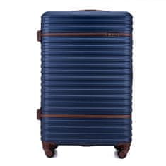 Solier Pevný cestovní kufr L 26' STL957 navy blue