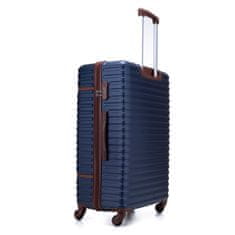 Solier Pevný cestovní kufr L 26' STL957 navy blue