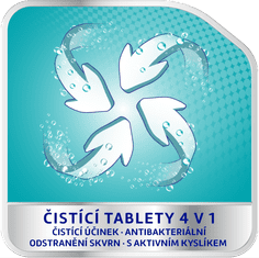 Corega Antibakteriální čistící tablety 3 x 30 ks