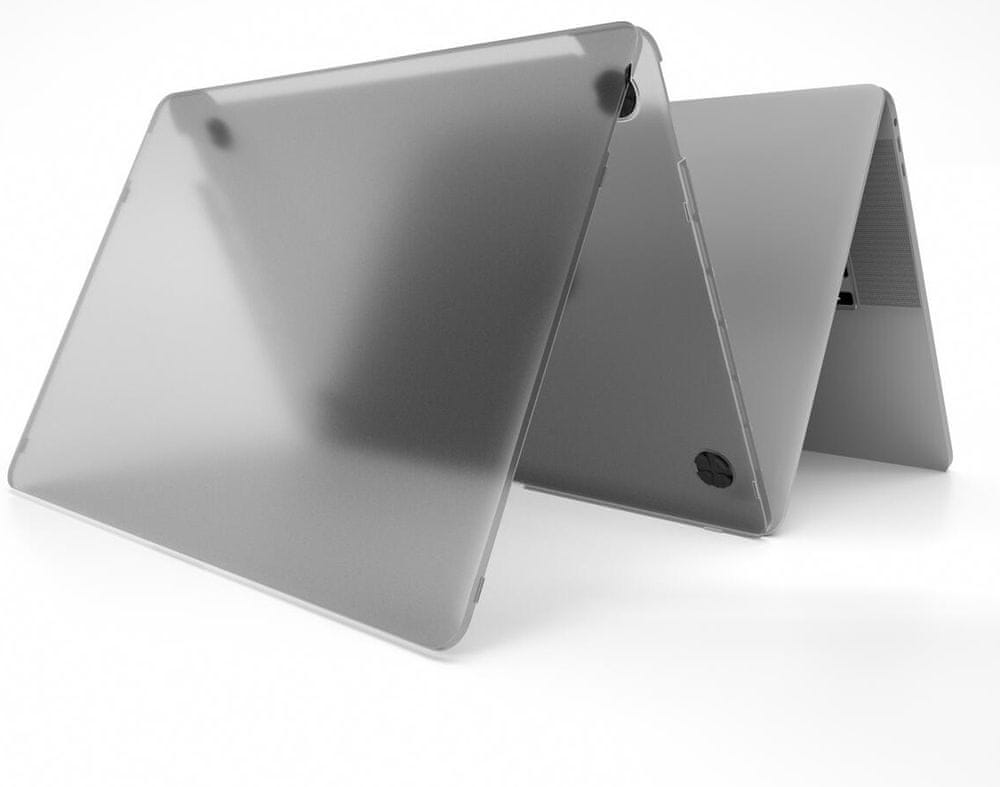 Levně Next One Hardshell | MacBook Pro 13 inch Retina Display Safeguard Smoke - Black, AB1-MBP13-SFG-SMK