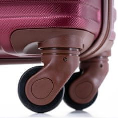 Solier Cestovní kufr M 22' STL957 burgundy