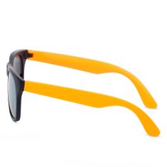 Aleszale Zrcadlové sluneční brýle pro děti - oranžová/černá