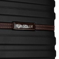 Solier Cestovní kufr M 22' STL957 černý