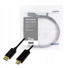 LogiLink Kabel CV0127 HDMI - DisplayPort 2m