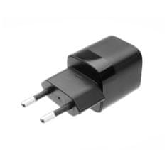 FIXED Set síťové nabíječky Mini s USB-C výstupem a USB-C/Lightning kabelu, podpora PD, 1 metr, MFI, 20W, černý