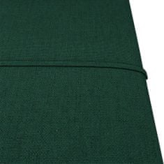 Vidaxl Nástěnné panely 12 ks tmavě zelené 30 x 30 cm textil 1,08 m²