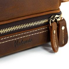 VALMIO Kožená kosmetická taška Valmio Vintage
