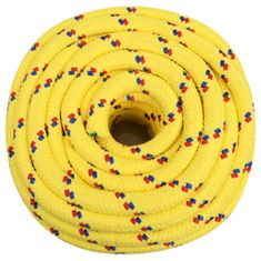 Vidaxl Lodní lano žluté 20 mm 100 m polypropylen