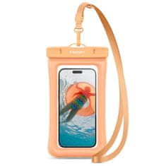 Spigen A610 vodotesné pouzdro na mobil 6.9'', oranžové