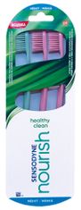 Sensodyne Nourish zubní kartáček Healthy Clean 3 pack