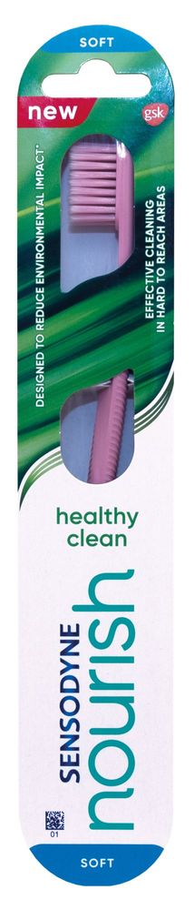 Levně Sensodyne Nourish zubní kartáček Healthy Clean