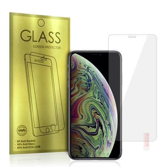 GoldGlass Tvrzené sklo Gold pro IPHONE X - XS