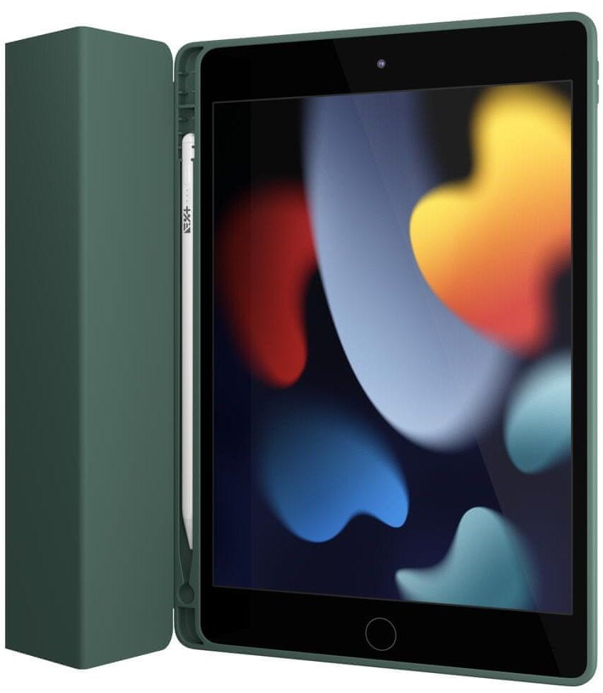 Levně Next One Ochranné pouzdro Rollcase iPad 10.2", Leaf Green IPAD-10.2-ROLLGRN