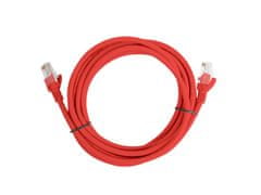 Lanberg Kabel PCU5-10CC-0300-R RJ-45 červený 3m 