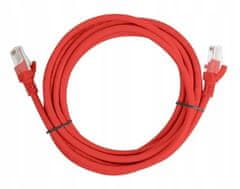 Lanberg Kabel PCU5-10CC-0300-R RJ-45 červený 3m 