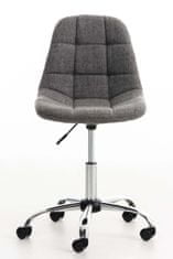 Sortland Kancelářská židle Emil - látkový potah | světle šedá