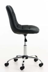 Sortland Kancelářská židle Emil - látkový potah | černá