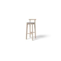 Javorina JURO | Barová židle s čalouněním, JHB75S-W-B14