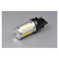 AUTOLAMP žárovka LED 12V-24V 27W W2,5x16d čirá 33xLED 5630 (3156)