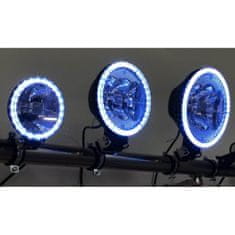 AUTOLAMP Dálkový světlomet LED 1400 lm 12-24V homologace 13cm