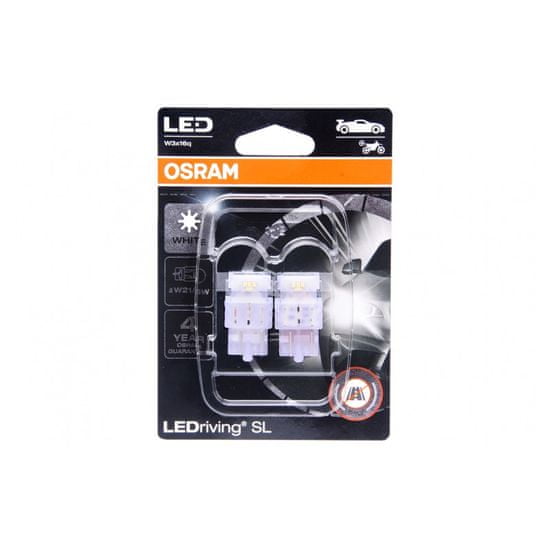 Osram LED 12V W21/5W W3x16q blistr 2ks (7443 W21/5W)
