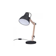 Solight stolní lampa Falun, E27, černá