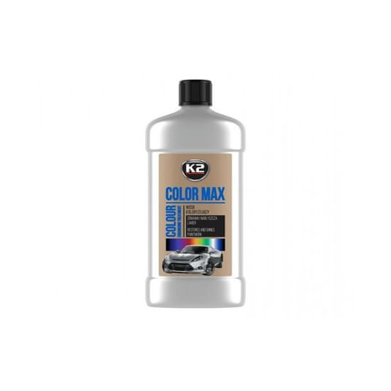 K2 Leštěnka Color Max - Stříbrný vosk 500ml