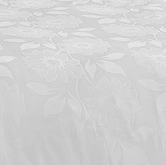 Dadka  Povlečení damašek Jiřiny bílé 200x220, 2x70x90 cm