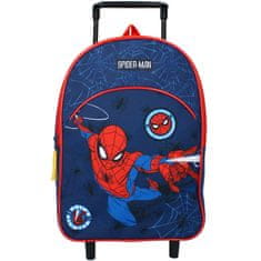 Vadobag Dětský cestovní kufr na kolečkách Spiderman