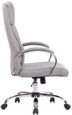 Sortland Kancelářská židle Bradford - látkový potah | šedá