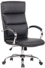 Sortland Kancelářská židle Bradford - umělá kůže | černá