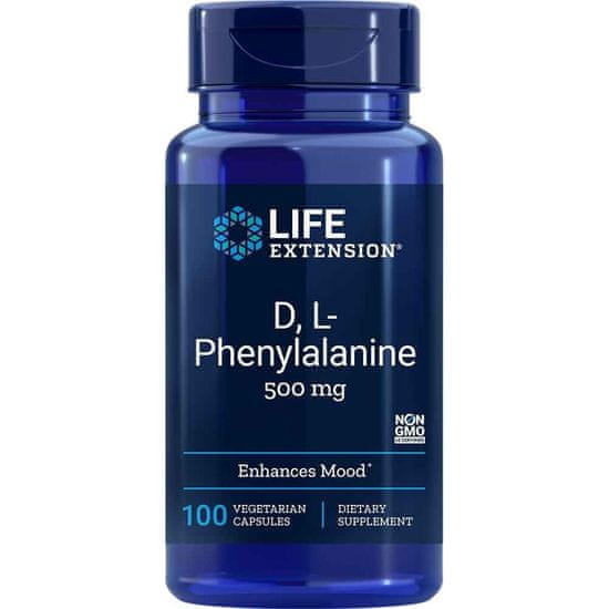 Life Extension Doplňky stravy D, L-phenylalanine