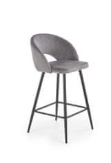 Halmar Barová židle Ivy6 šedá