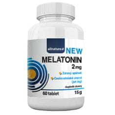 Allnature NEW Melatonin 2 mg, 60 tablet
